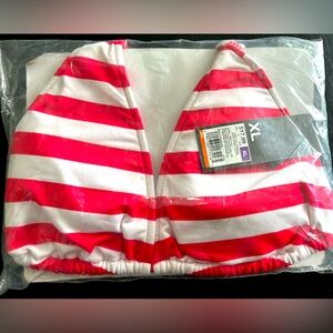 Mossimo Triangular Back & Neck Tie Straps Swim Bikini Top size XL